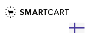 Logo da SmartCart, com a bandeira da Finlândia