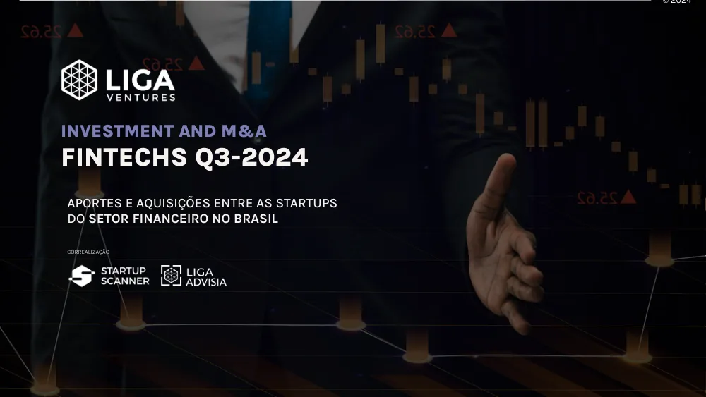 Capa do Relatório Investment & M&A: Fintechs 2024